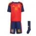Spagna Rodri Hernandez #16 Prima Maglia Bambino Mondiali 2026 Manica Corta (+ Pantaloni corti)